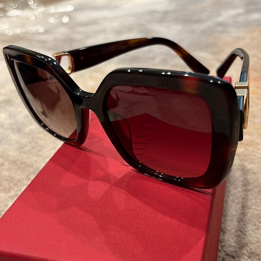 COPY - ♥️ Valentino Square Gradient 53mm Sunglasses